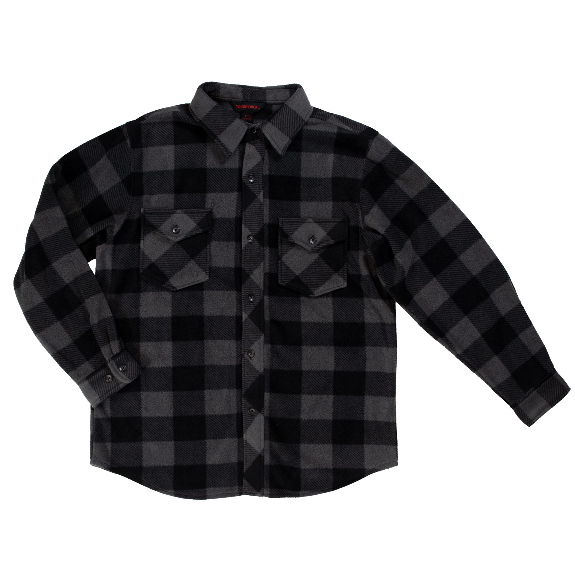 Tough Duck Buffalo Check Fleece Shirt